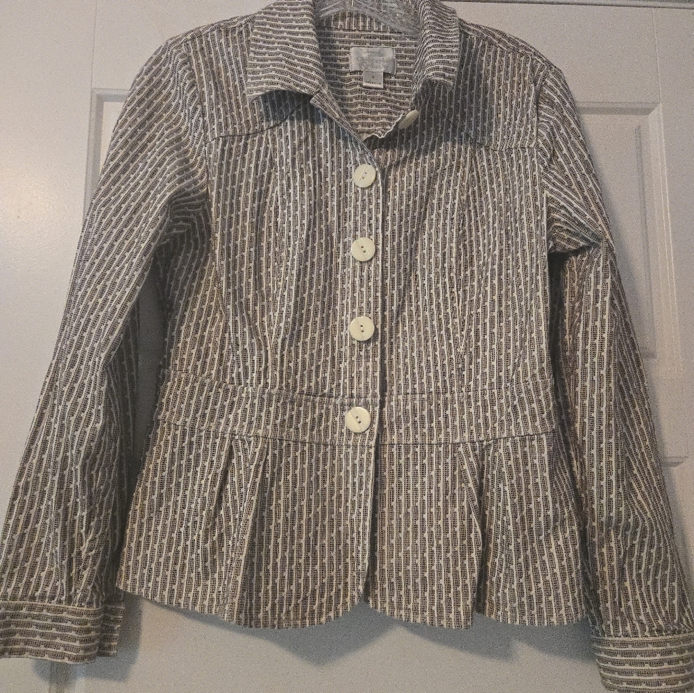 Peplum jacket